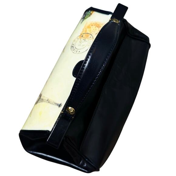 Patricia Nash Brianza Paris Postcard Satchel Leather Limited Edition Crossbody - Picture 15 of 16